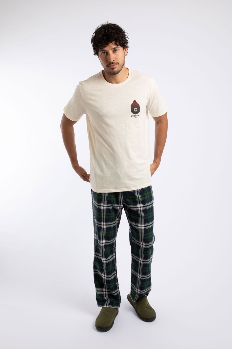Buckley Front Print Graphic T-Shirt Eggnog