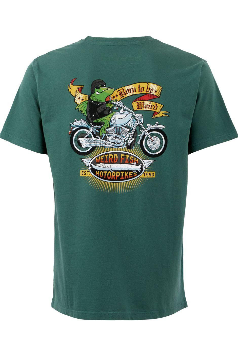 Motorpikes Artist T-Shirt Dark Green