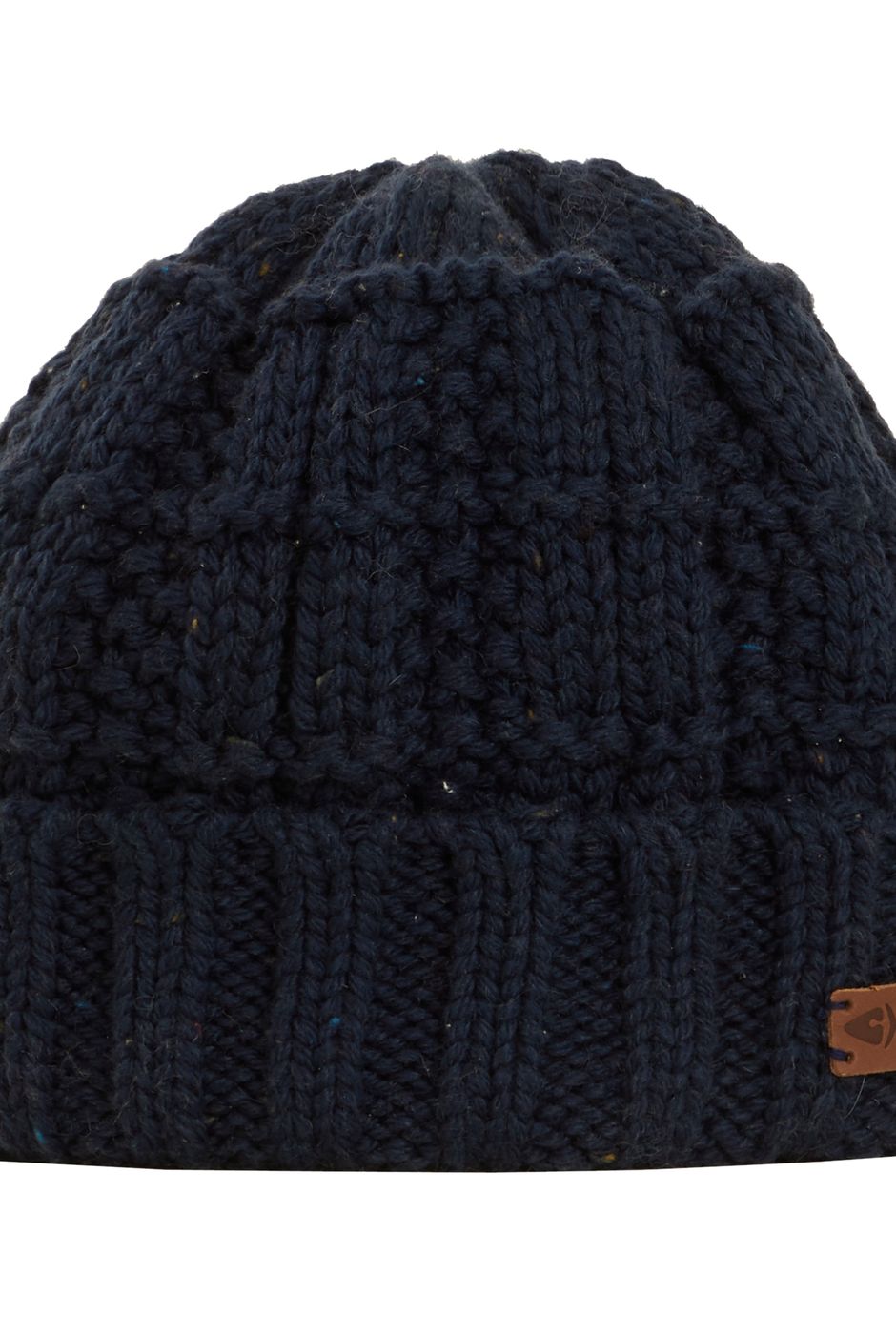 Scotia Knit Beanie Hat Navy