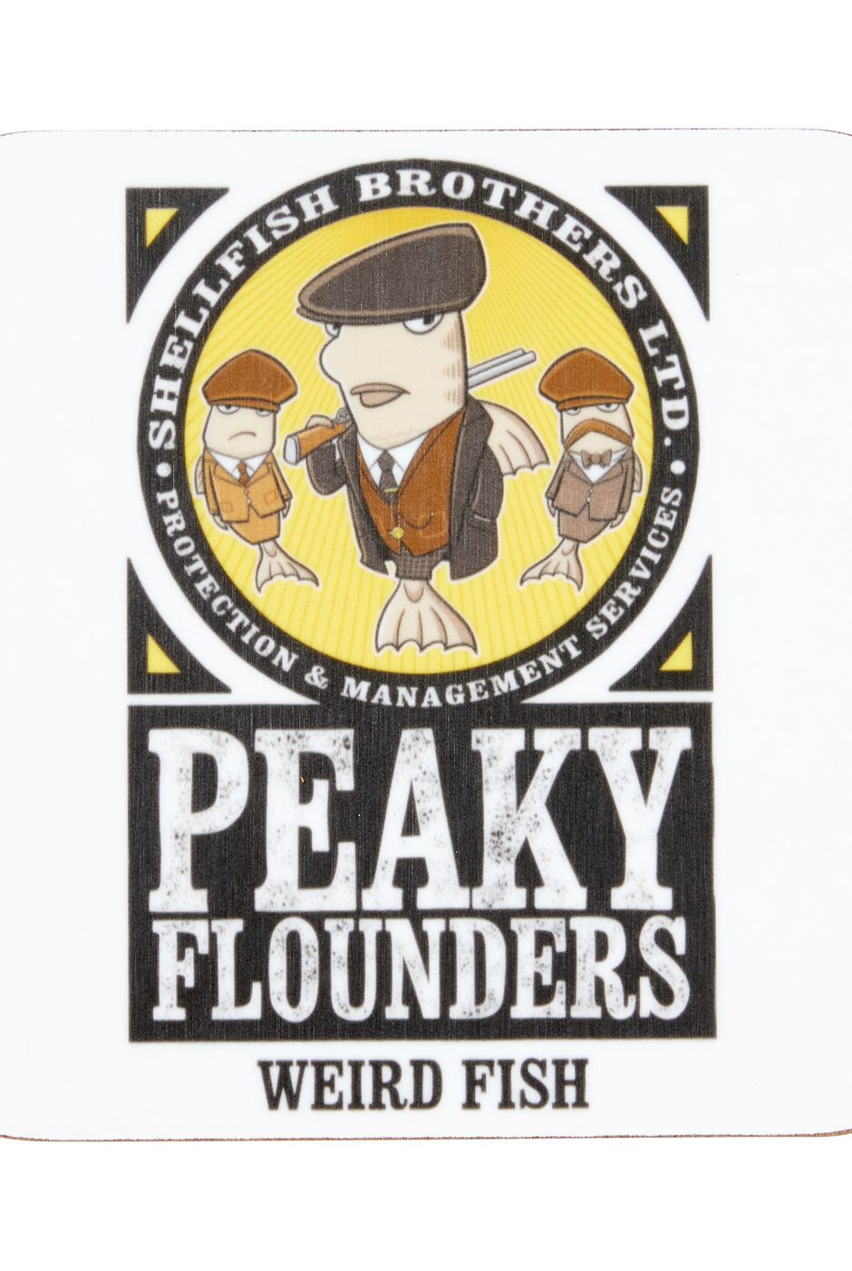 Murphy Peaky Flounders Coaster Plum