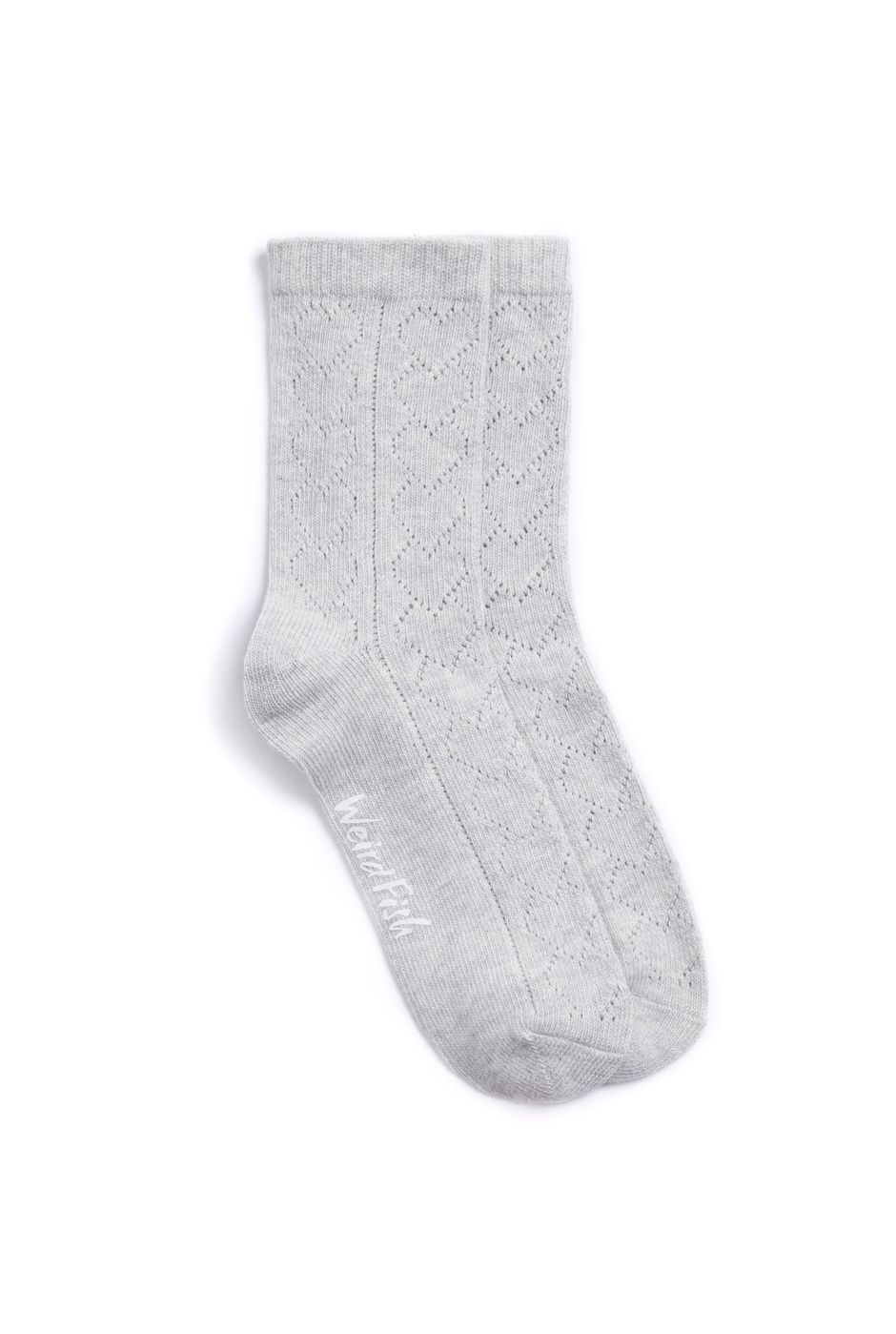 Gail Pellerine Ankle Socks Pearl Grey