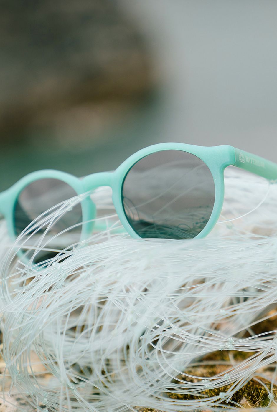 Waterhaul Harlyn Recycled Sunglasses Aqua