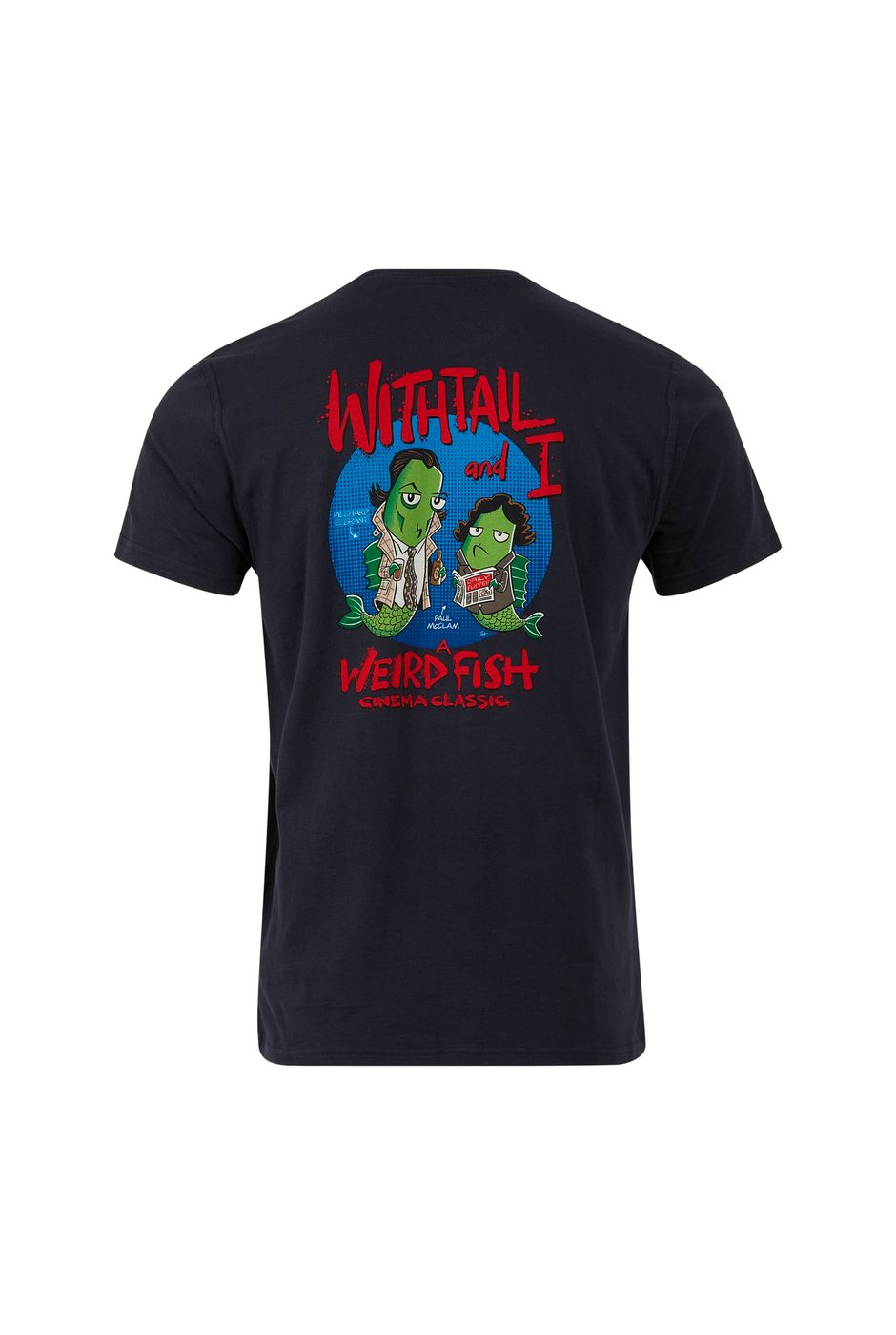 Withtail Organic Cotton Artist T-Shirt Navy
