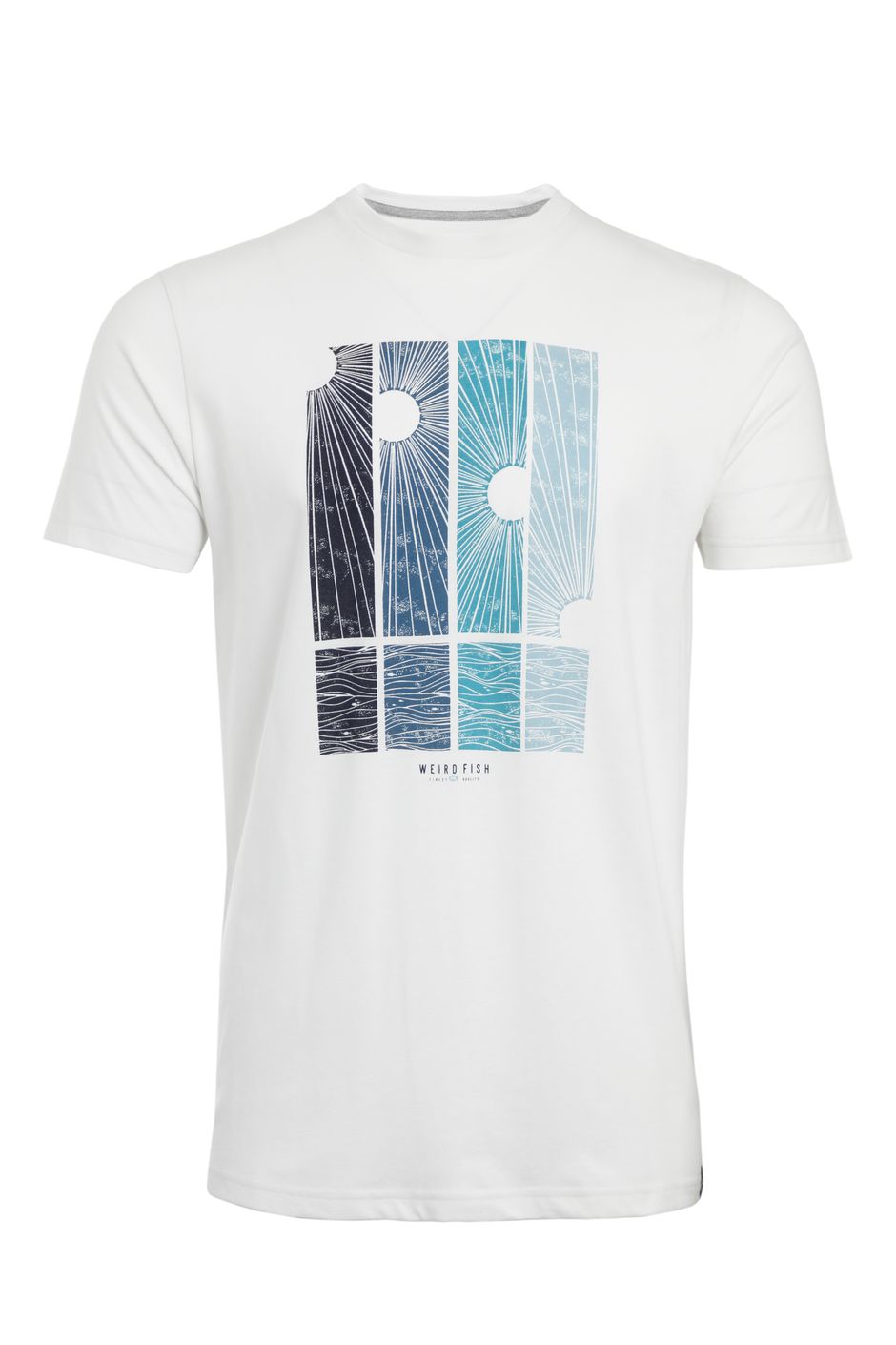 Solar Eco Graphic T-Shirt Dusty White
