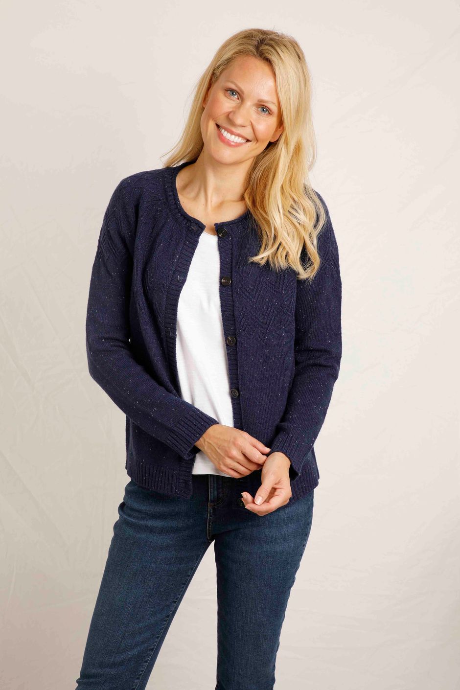 Caballo Eco Outfitter Cardigan Navy