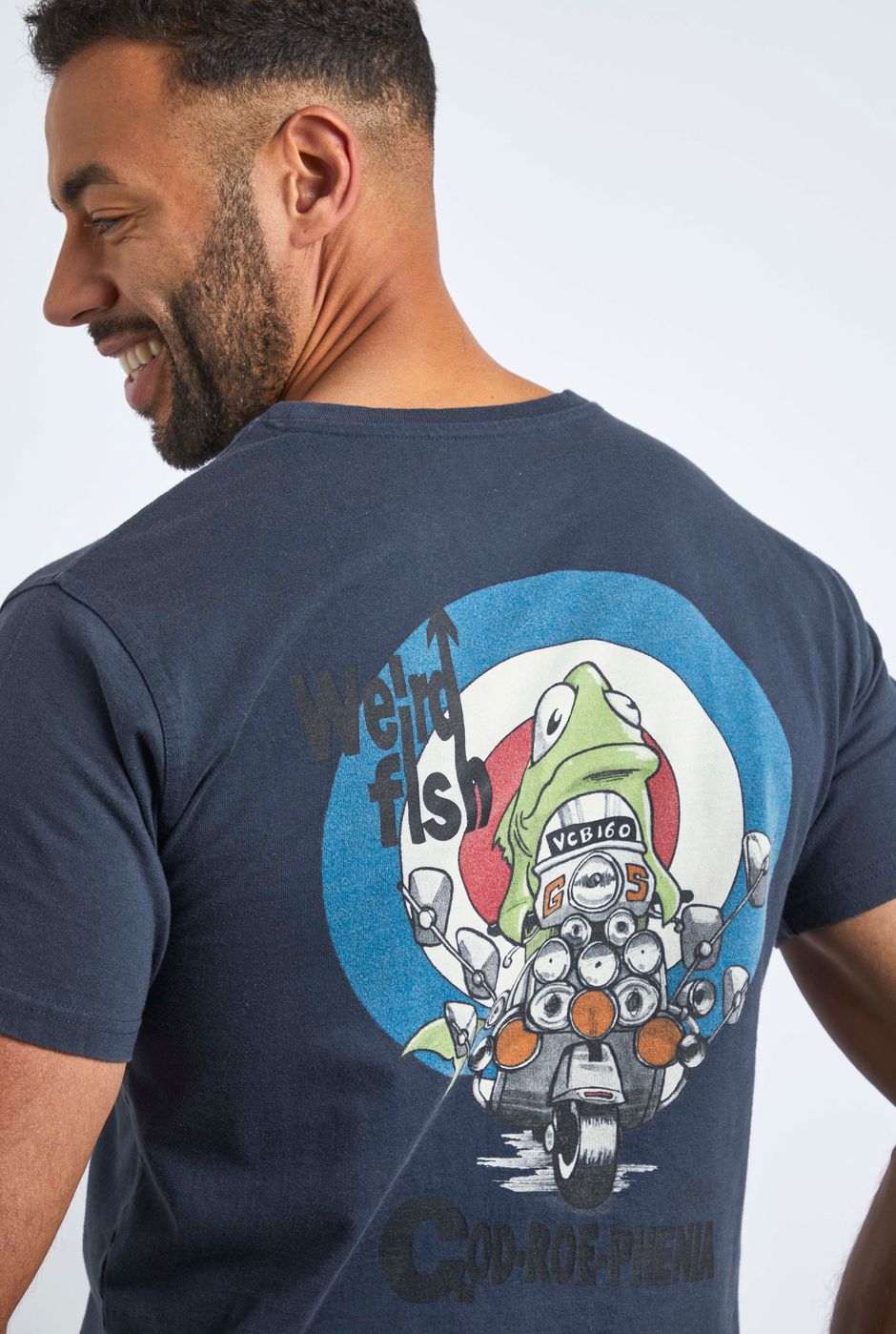 Codroephenia Heritage Artist T-Shirt Navy