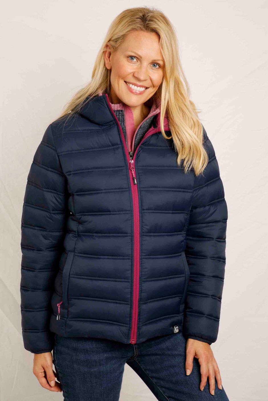 Eshka Lightweight Padded Jacket Navy Weird Fish