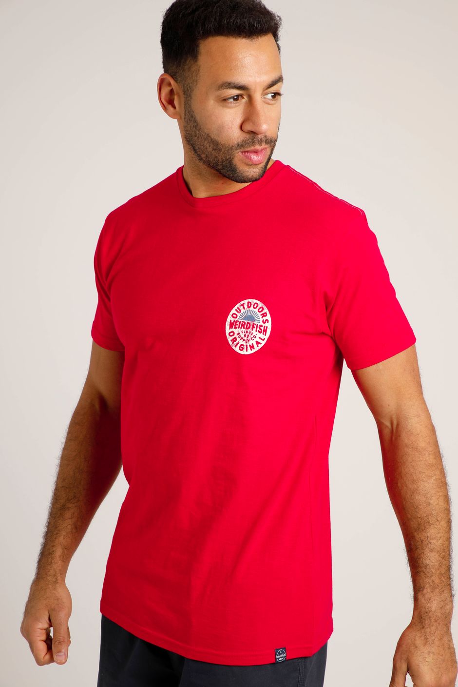 Flinders Organic T-Shirt Postbox Red