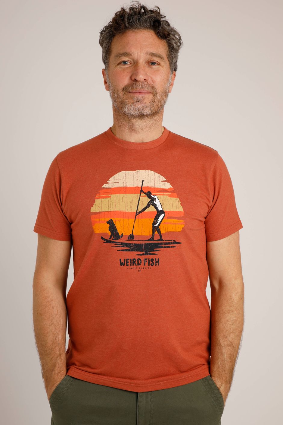 What Sup Eco Graphic T-Shirt Baked Clay