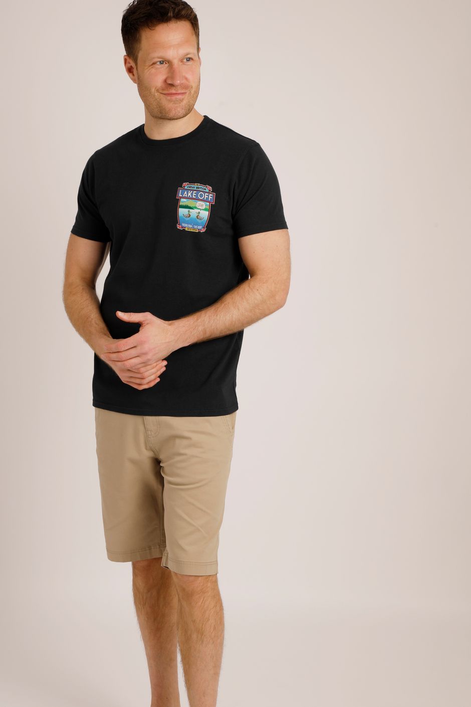 Lake Off Charity Artist T-Shirt RSPB Navy