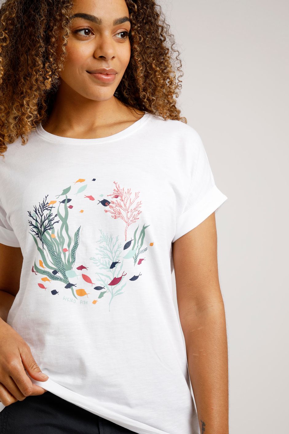 Reef Organic Graphic T-Shirt White