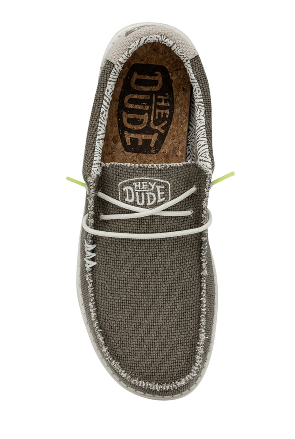 Hey Dude Wally Braided Deck Shoe Gunmetal | Weird Fish