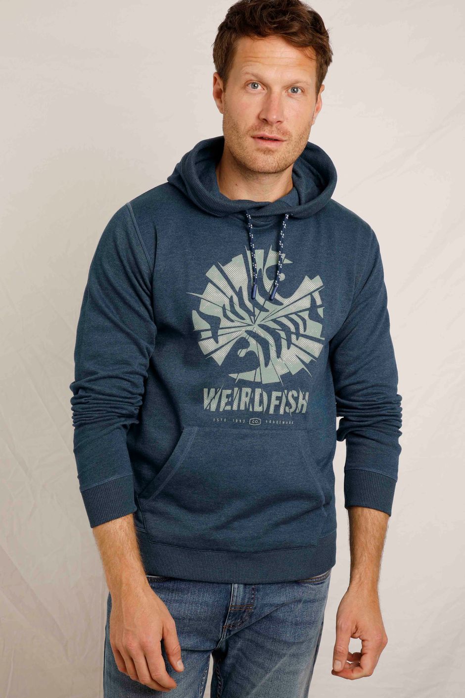 Bryant Graphic Pop Over Hoodie Federal Blue