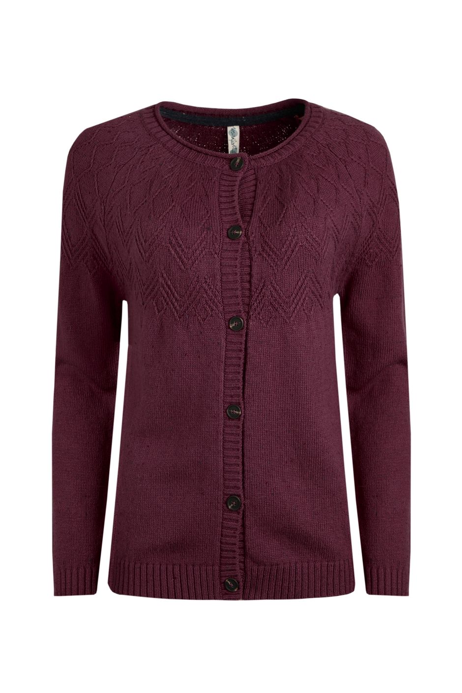 Caballo Eco Outfitter Cardigan Crushed Berry