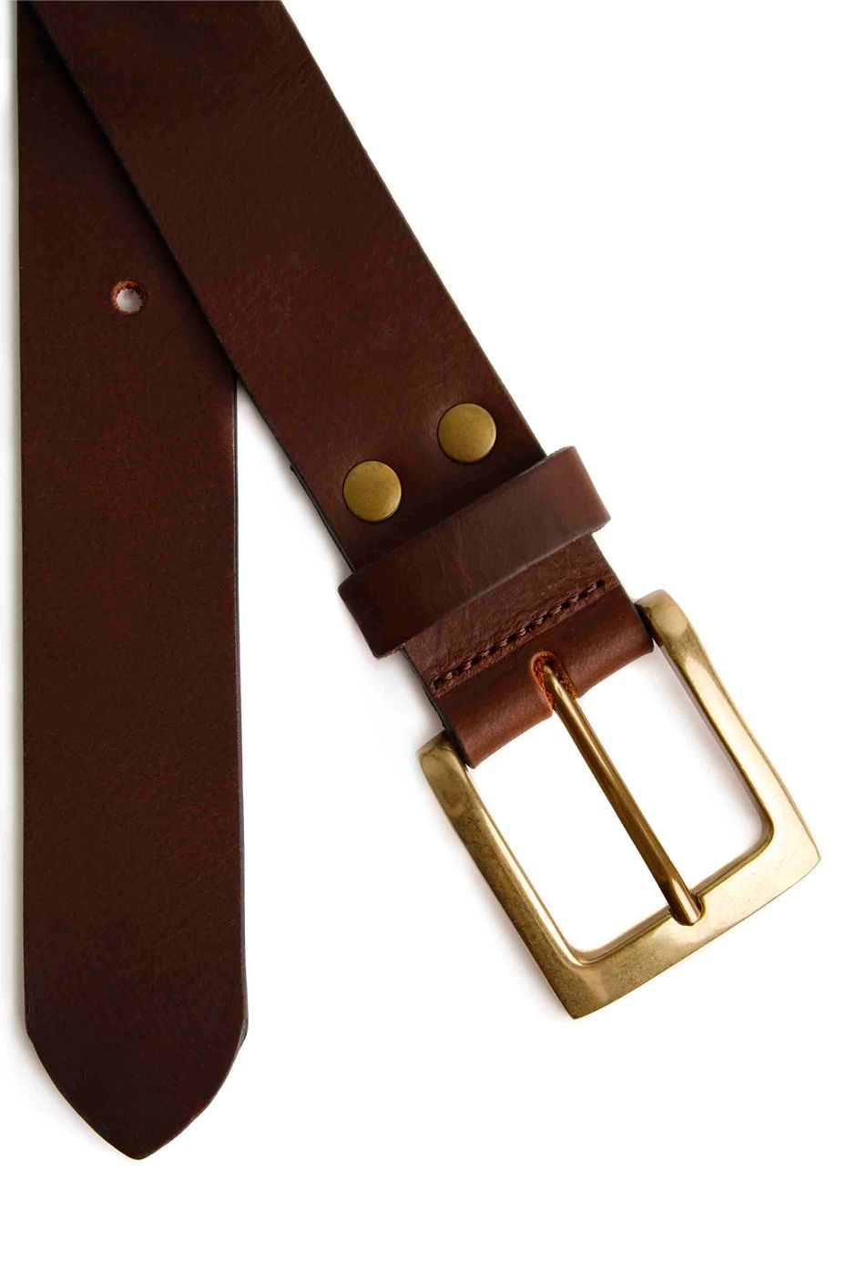 Oldbury Leather Belt Brown