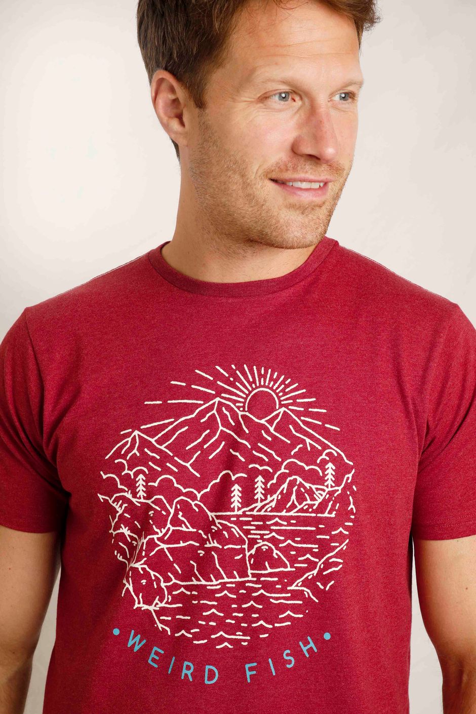 Lakes & Peaks Graphic T-Shirt Foxberry