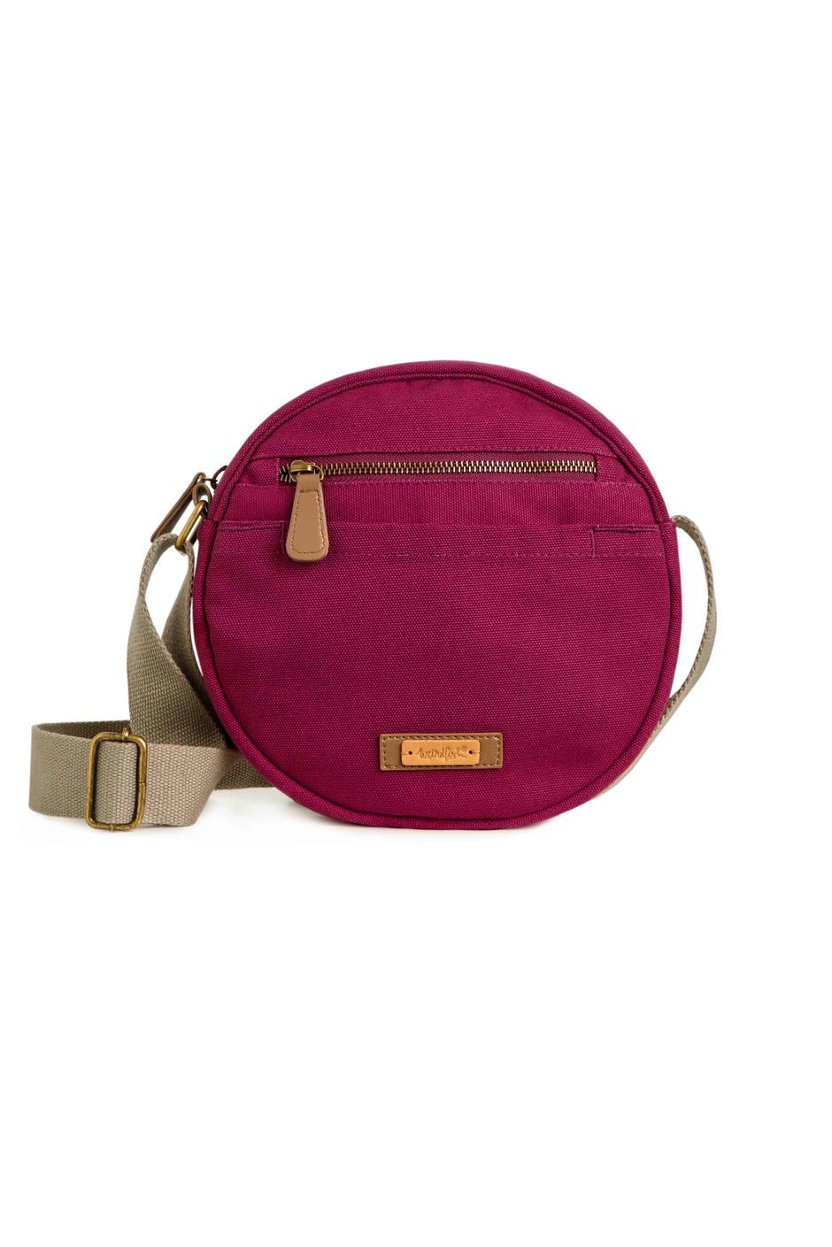 Stanton Washed Canvas Cross Body Bag Mulberry