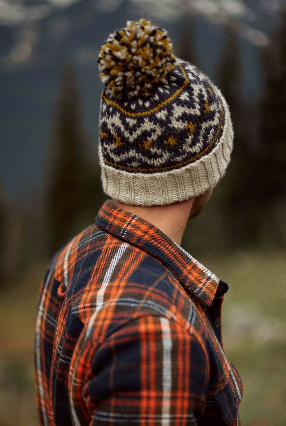 Scotsdale Eco Fair Isle Hat Oyster